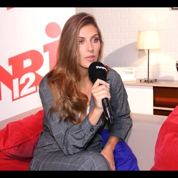 Camille Cerf en interview pour "Purepeople", 23 octobre 2018