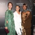 Christy Turlington, Donna Karan and Iman au photocall de la soirée des "Stephan Weiss Apple Awards" à New York, le 24 octobre 2018.