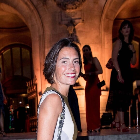 Alessandra Sublet lors de la soirée du 70ème anniversaire de Longchamp à l'Opéra Garnier à Paris, France, le 11 septembre 2018. © Cyril Moreau/Bestimage