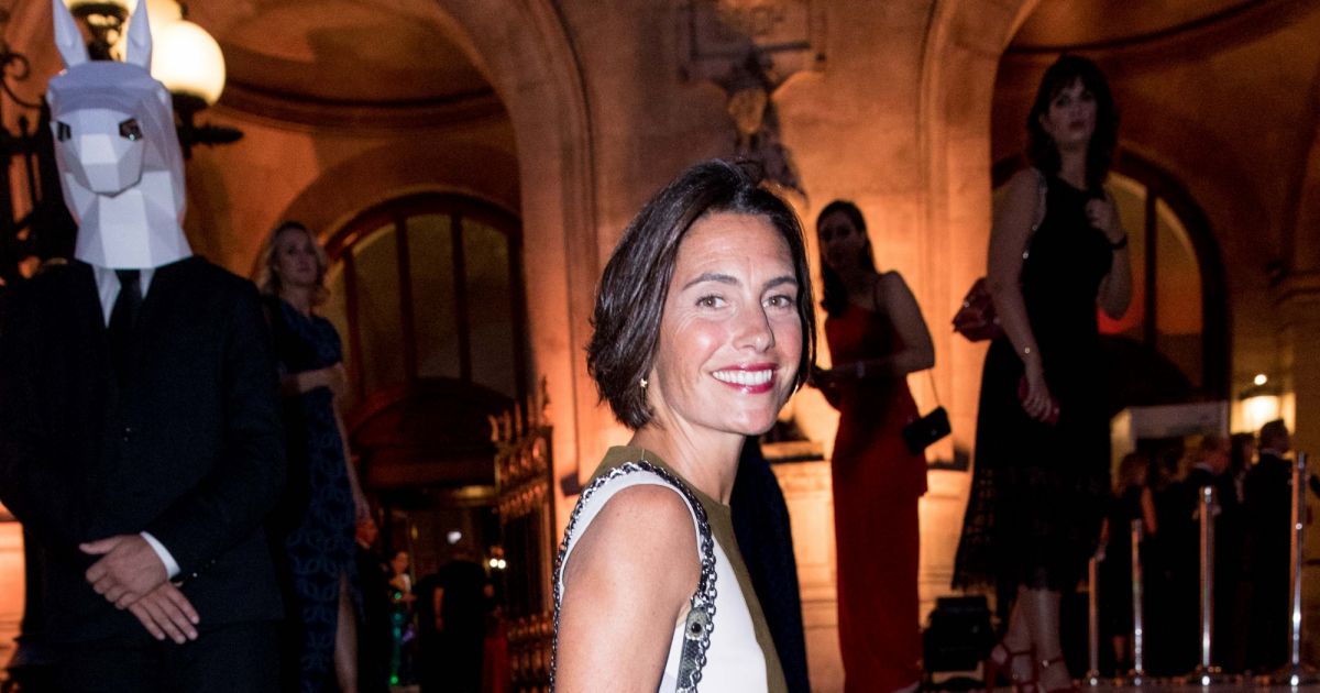 Alessandra Sublet lors de la soirée du 70ème anniversaire de Longchamp
