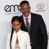 Will Smith et sa femme Jada Pinkett - Célébrités arrivant au 26ème EMA Awards au studio de la Warner à Burbank le 22 octobre 2016