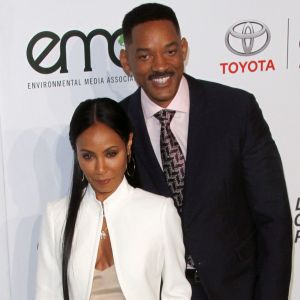 Will Smith et sa femme Jada Pinkett - Célébrités arrivant au 26ème EMA Awards au studio de la Warner à Burbank le 22 octobre 2016