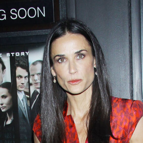 Demi Moore à la première du film "Margin Call" à New York en octobre 2011. Lors de cette apparition, l'actrice avait sucité l'inquiétude des fans en affichant une extrême maigreur. A l'époque, elle traversait une période difficile suite à sa rupture avec Ashton Kutcher.