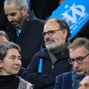 Jean-Pierre Darroussin dans les tribunes du stade Vélodrome lors du match de football de ligue 1 opposant le Paris Saint-Germain (PSG) à 'Olympique de Marseille (OM) à Marseille, France, le 28 octobre 2018. Le PSG a gagné 2-0. © Lionel Urman/Bestimage