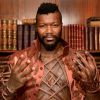 Semi-exclusif - Djibril Cissé (habillé par le chocolatier Jean-Luc Decluzeau) - Essayage en prévisions du défilé du salon du chocolat 2018 à l'hotel Tocadéro La Tour à Paris le 17 octobre 2018. © Veeren/Bestimage