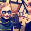 Sylvie Tellier a fêté Halloween avec ses enfants, Instagram, le 31 octobre 2018