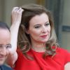 Francois Hollande et Valerie Trierweiler - Paris le 7 mai 2013 - Diner d'etat au Palais de l'Elysee en l'honneur de Mr Bronislaw Komorowski, President de la Republique de Pologne.