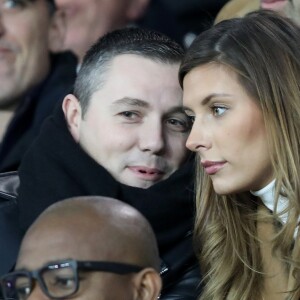 Camille Cerf au match de Ligue 1 PSG - Lille au Parc des Princes à Paris, le 2 novembre 2018.