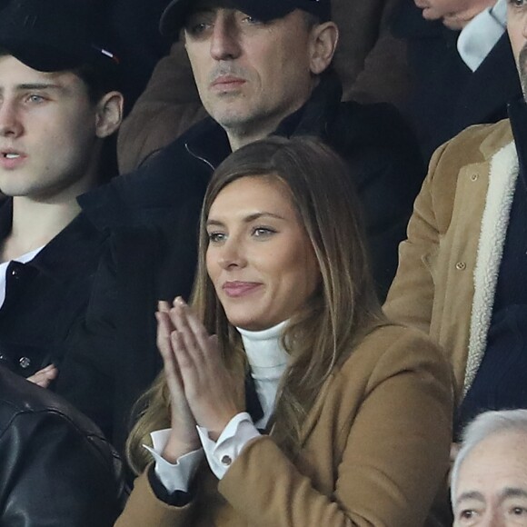 Camille Cerf au match de Ligue 1 PSG - Lille au Parc des Princes à Paris, le 2 novembre 2018.