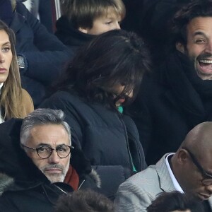 Camille Cerf au match de Ligue 1 PSG - Lille au Parc des Princes à Paris, le 2 novembre 2018.