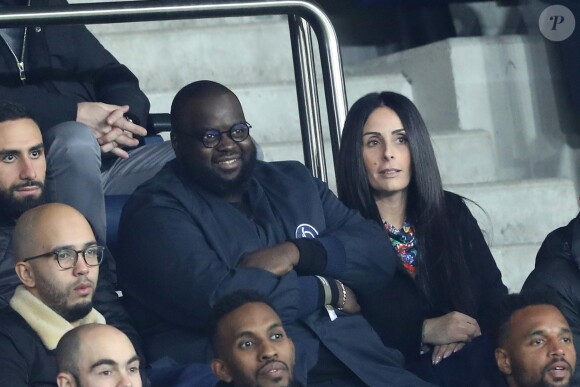 Issa Doumbia au match de Ligue 1 PSG - Lille au Parc des Princes à Paris, le 2 novembre 2018.