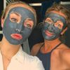 Alexandra Lamy et Chloé Jouannet posent avec un masque de beauté sur Instagram le 3 novembre 2018.