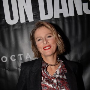 Semi-exclusif - Karin Viard à l'after-party du film "Voyez Comme On Danse" à la discothèque L'Arc à Paris, France, le 8 octobre 2018. Evènement organisé par Five Eyes Production. © Rachid Bellak/Bestimage Semi-Exclusive - Celebs attending the "Voyez Comme On Danse" after-party at L'Arc club in Paris, France, on October 8, 2018.08/10/2018 - Paris