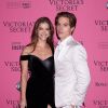 Barbara Palvin et son petit ami Dylan Sprouse - After-party du défilé Victoria's Secret à New York, le 8 novembre 2018.