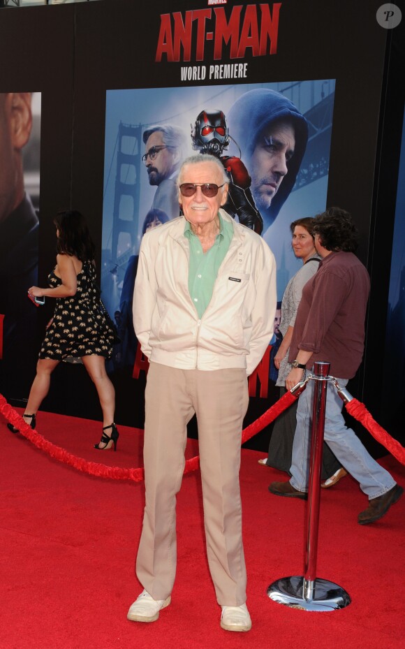 Stan Lee - Première du film "Ant-Man" à Hollywood. Le 29 juin 2015
