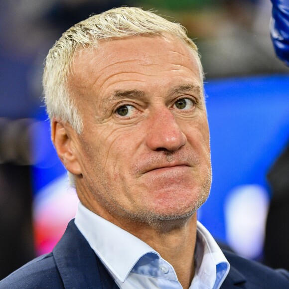 Didier Deschamps (sélectionneur de l'équipe de France) lors du match de ligue des nations opposant la France à l'Allemagne au stade de France à Saint-Denis, Seine Saint-Denis, France, le 16 octobre 2018. La France a gagné 2-1. © Pierre Perusseau/Bestimage