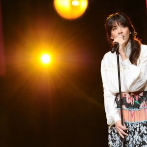 Nolwenn Leroy lors de la 7e édition du concert caritatif "Leurs voix pour l'espoir" au profil de la recherche contre le cancer du pancréas à l'Olympia à Paris, France, le 1er octobre 2018. © Guillaume Gaffiot/Bestimage