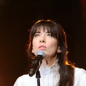 Nolwenn Leroy lors de la 7e édition du concert caritatif "Leurs voix pour l'espoir" au profil de la recherche contre le cancer du pancréas à l'Olympia à Paris, France, le 1er octobre 2018. © Guillaume Gaffiot/Bestimage