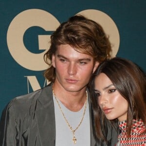 Emily Ratajkowski et Jordan Barrett lors de la soirée des GQ Men of the Year Awards au centre Star Event à Sydney, Australie, le 14 novembre 2018.