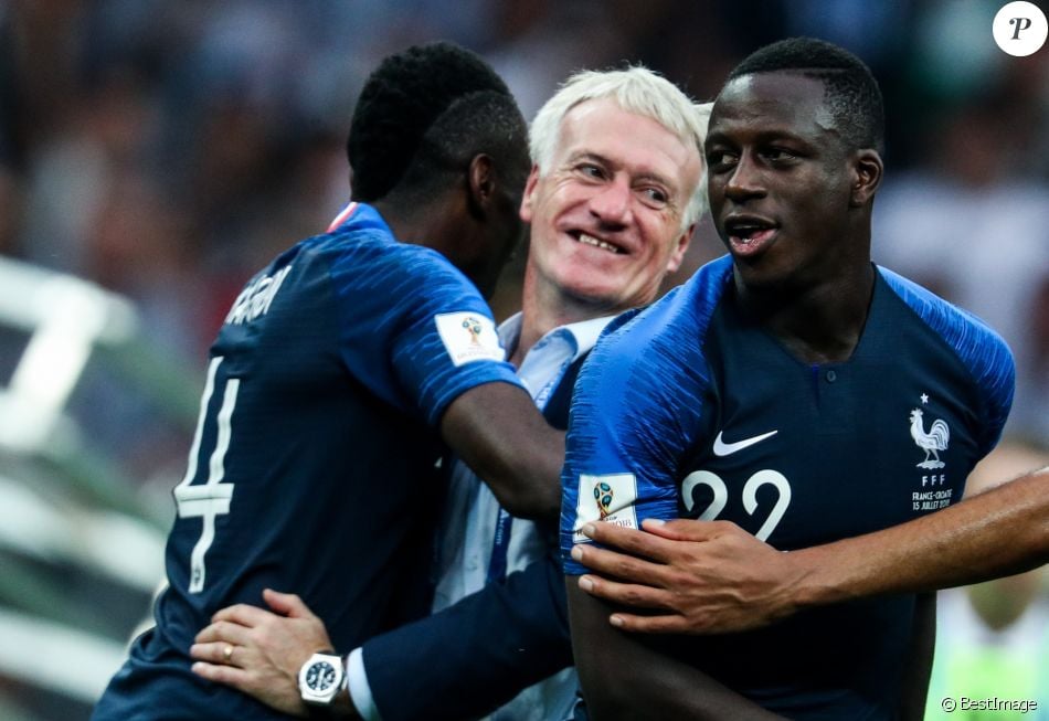 Didier Deschamps et Benjamin Mendy en Russie pour la Coupe ...