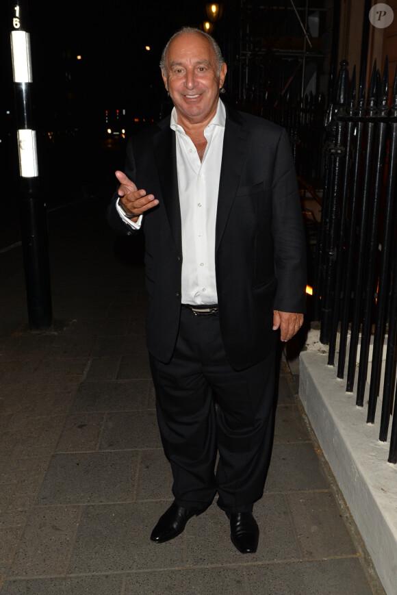 Sir Philip Green à Londres, le 11 juin 2018.