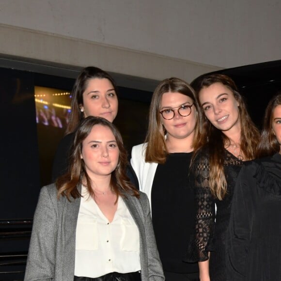 Exclusif - Camille Gottlieb, fille de la princesse Stéphanie de Monaco, et ses amies Margaux Grundstein, Laura Dias, Charlotte Marsan et Andréa Puzar lors de la présentation officielle de leur association Be Safe, le 10 novembre 2018 au club au MK sur le port de Monaco. © Bruno Bebert / Bestimage