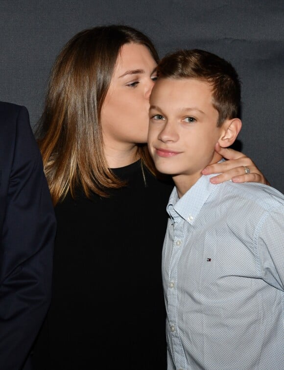 Exclusif - Camille Gottlieb avec son frère Thomas Gottlieb lors de la présentation officielle de son association Be Safe, le 10 novembre 2018 au club MK sur le port de Monaco. © Bruno Bebert / Bestimage