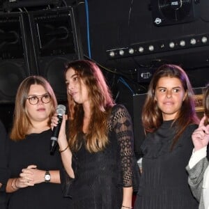 Exclusif - Laura Dias, Camille Gottlieb, Charlotte Marsan, Andréa Puzar et Margaux Grundstein lors de la présentation officielle de son association Be Safe, le 10 novembre 2018 au club au MK sur le port de Monaco. © Bruno Bebert / Bestimage