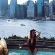 Camille des "Reines du shopping" en maillot de bain, à Brooklyn - Instagram, 30 août 2017