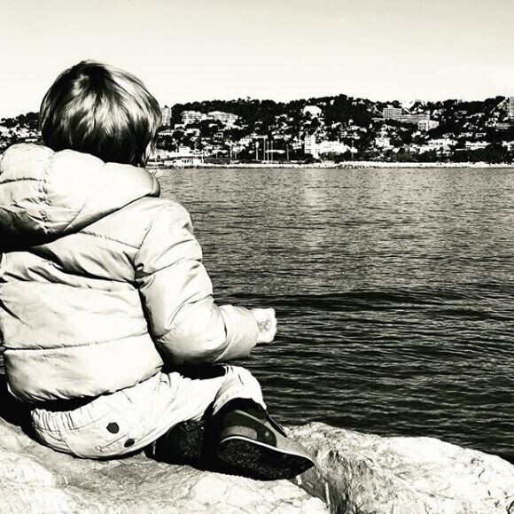 Marcus, le fis d'Elodie Varlet et Jérémie Poppe - Instagram, 4 février 2018