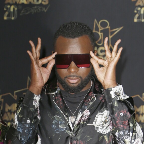 Demdem, Maitre Gims - 20ème cérémonie des NRJ Music Awards au Palais des Festivals à Cannes. Le 10 novembre 2018 © Christophe Aubert via Bestimage