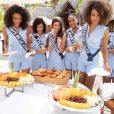 Les 30 candidates à l'élection Miss France 2019 à l'île Maurice. Nos Miss profitent de leur bel hôtel. Le 21 novembre 2018.