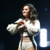 Exclusif - Nick Jonas et Demi Lovato en concert au Rogers Arena à Vancouver le 24 août 2016.