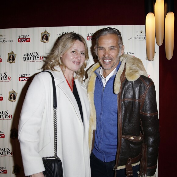 Exclusif - Paul et Luana Belmondo - 1000ème représentation de la pièce "Faux British" au théâtre Saint-Georges à Paris le 20 novembre 2018. © Marc Ausset-Lacroix/Bestimage