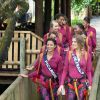 Les 30 Miss régionales tout sourire ont débuté leurs activités à l'Île Maurice. Le 22 novembre 2018, c'était pont suspendu et tyrolienne !
