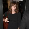 Carla Bruni Sarkozy - People à l'After Party du défilé de mode printemps-été 2018 "Versace" lors de la fashion week de Milan. Le 22 septembre 2017.