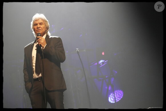 Exclusif - Daniel Guichard démarre sa nouvelle tournée par une série de cinq concerts sur la scène de l'Olympia à Paris. Le 22 novembre 2018 © Alain Guizard / Bestimage