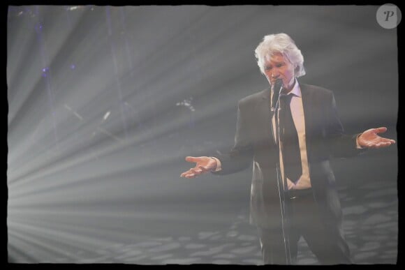 Exclusif - Daniel Guichard fête son 70ème anniversaire sur la scène de l'Olympia à Paris le 21 novembre 2018. © Alain Guizard/Bestimage