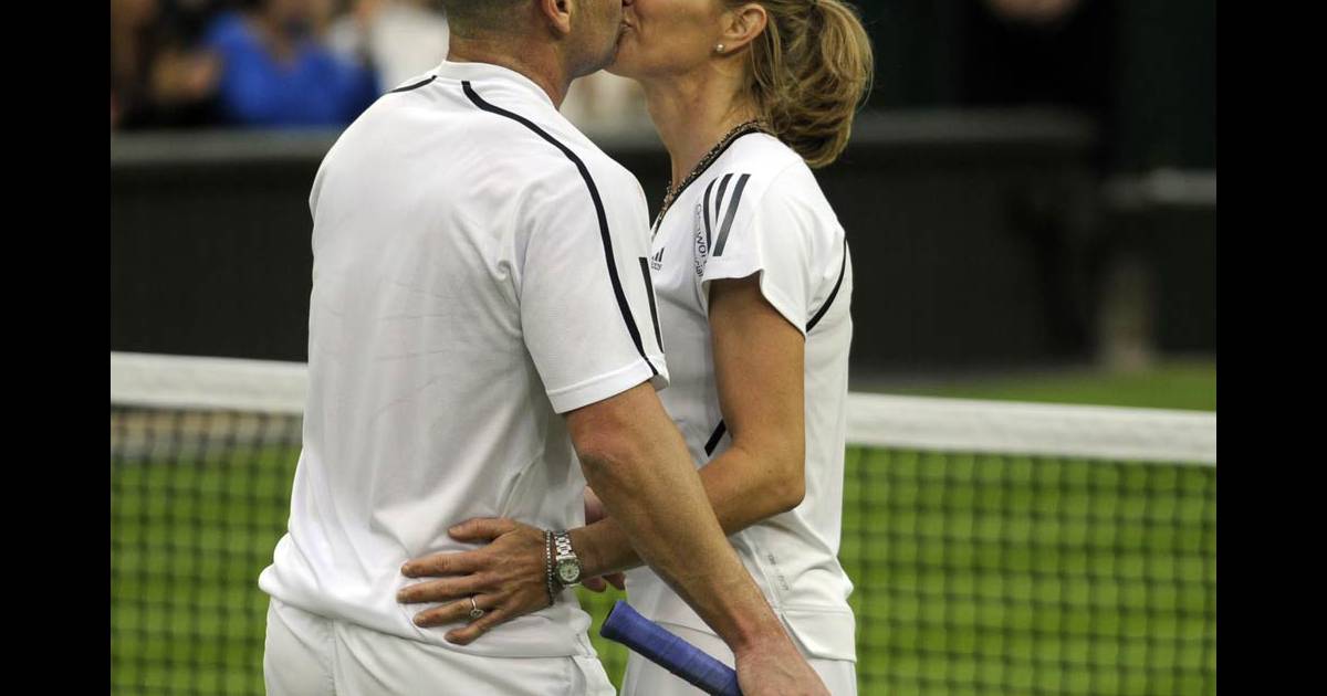 Andre Agassi et Steffi Graf l amour fou Wimbledon Andre Agassi et Steffi Graf l amour fou Wimbledon