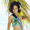 Miss Limousin en maillot de bain lors du voyage Miss France 2019 à l'île Maurice, en novembre 2018.