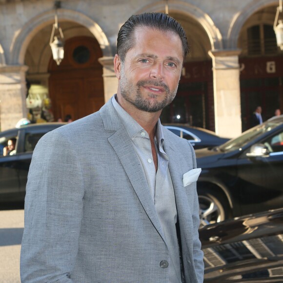 David Charvet - Arrivée des people au vernissage de l'exposition ''Christian Dior, couturier du rêve'' pour les 70 ans de la maison Christian Dior au Musée des Arts Décoratifs à Paris, le 3 juillet 2017. © CVS/Veeren/Bestimage