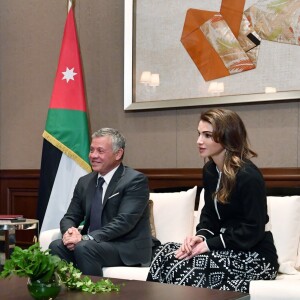 Le roi Abdullah II de Jordanie et la reine Rania reçus par le prince héritier Naruhito du Japon et la princesse Masako le 26 novembre 2018 à Tokyo. © Pool/Jiji Press/ABACAPRESS.COM