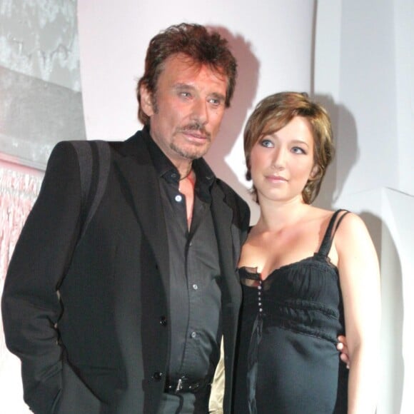 Johnny Hallyday et Laura Smet en 2003.