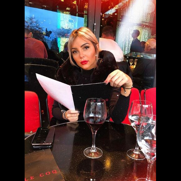 Fidji des "Princes de l'amour 6" au restaurant - 11 novembre 2018, Instagram