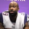 Brandon Browner après la victoire des New England Patriots au Super Bowl en février 2015.