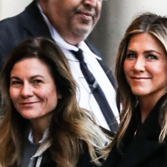 Jennifer Aniston arrive à l'émission Jimmy Kimmel Live! à Hollywood, le 5 décembre 2018