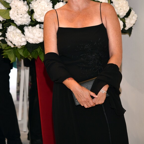 Maïtena Biraben lors du 69ème Gala de la Croix-Rouge Monégasque dans la Salle des Étoiles du Sporting à Monaco, le 28 juillet 2017. © Bruno Bebert/Bestimage