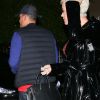 Exclusif - Katy Perry et son compagnon Orlando Bloom sont allés dîner avec Ridley Scott et sa femme Giannina Facio au restaurant Giorgio Baldi à Santa Monica, Californie, Etats-Unis, le 26 octobre 2018.