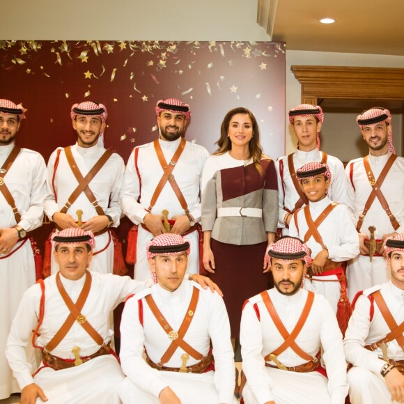 Queen Rania at the Queen Rania Award for Excellence in Education (QRAEE) ceremony at the Royal Cultural Palace in Amman, on December 12, 2018, Photo: Royal Hashemite Court / Albert Nieboer / Netherlands OUT / Point de Vue OUT12/12/2018 - Amman