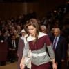 Queen Rania at the Queen Rania Award for Excellence in Education (QRAEE) ceremony at the Royal Cultural Palace in Amman, on December 12, 2018, Photo: Royal Hashemite Court / Albert Nieboer / Netherlands OUT / Point de Vue OUT12/12/2018 - Amman